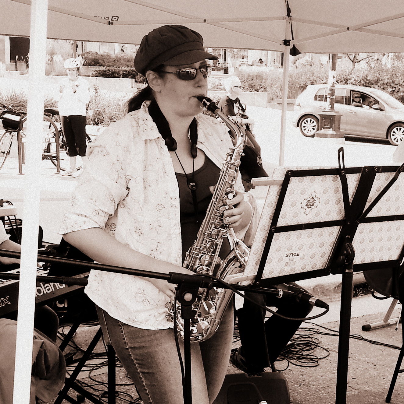 Erin with Saxophone
